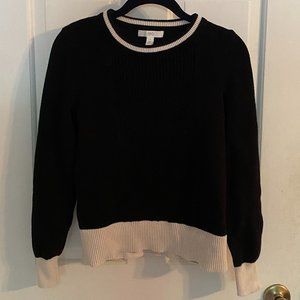 1901 Black and White Sweater